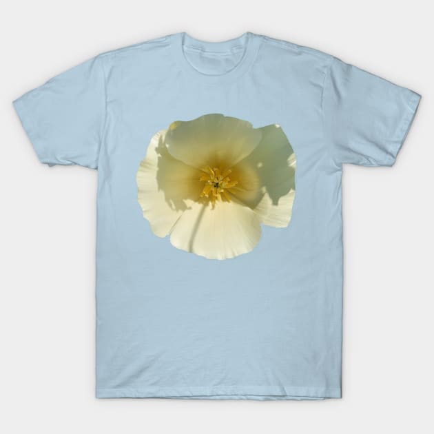 White Poppy 2 T-Shirt by Gearysworld 